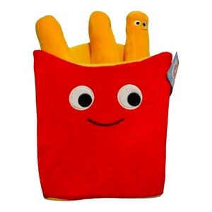 Kidrobot Yummy‎ World Fernando French Fry Fries Large Plush Stuffed Toy 15"